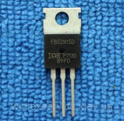Транзистор IRFB52N15D 150V 60A N-Ch ДК-41 фото