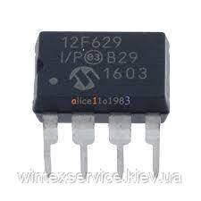 Мікроконтролер PIC12F629-I/P DIP-8 СК-12(9) + ЖК-2(12) фото