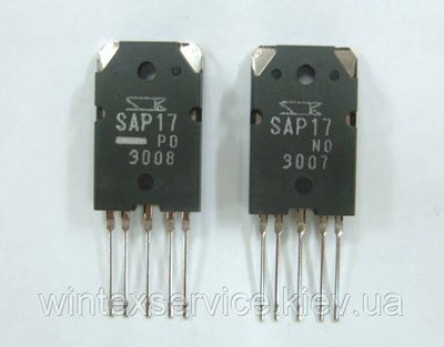 Транзисторна пара SAP17N +SAP17P ДК-11 фото