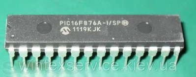 Мікросхема PIC16F876A-I/SP ДК-57+СК-6(5) фото