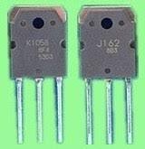 Транзисторна пара 2SK1058 2SJ162 TO-3P ДК-188 фото