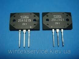 Транзисторна пара 2SA1215 + 2SC2921 ДК-62 фото