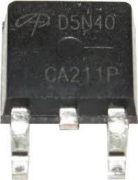 Транзистор AOD5N40 to-252 ДК-77 фото