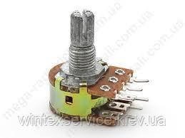 Резистор змінний WH148-2a-2 10кОм ЖК-1/12 фото