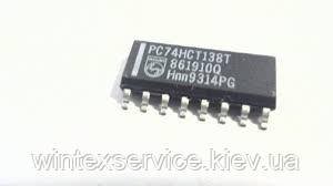 Микросхема PC74HCT138T Демонтаж CK-19(2) фото