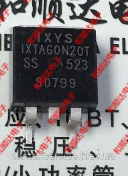 Транзистор IXTA60N20T ДК-35 фото