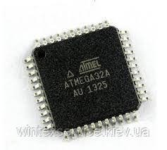 Мікроконтролер ATMEGA32A-AU TQFP44 СК-10(1) + ДК-221 фото