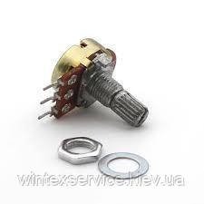 Резистор переменный WH148 100кОм ДК-78 фото