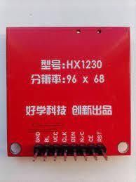 Дисплейний модуль HX1230 ДК-204 фото