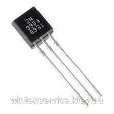 Транзистор 2N3904 200mA 60V ДК-9 фото