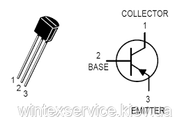 Транзистор BC557 50V 0.2 A pnp ДК-21 фото