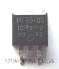 Транзистор IRF9640S 200в 11а ДК-63 фото