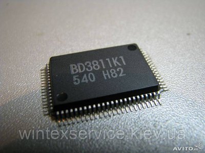 Мікросхема BD3811K1 QFP80 CK-1(7) фото