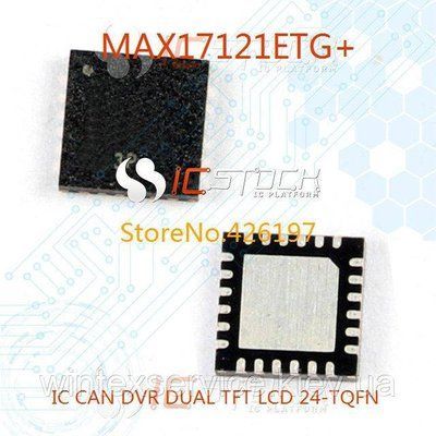 Мікросхема MAX17121ETG CK-2(8) фото