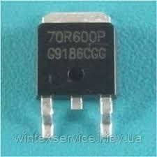 Транзистор MMD70R600P 70R600P MOS N 750V 7.3A СК-12(4) фото