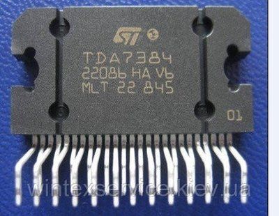 Мікросхема TDA7384 Демонтаж ДК-3 + СК-5 (6) фото