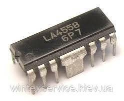 Микросхема LA4558 ДК - 64 фото