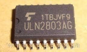 Мікросхема ULN2803AG SOP-18 ДК-84 фото