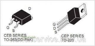 Транзистор CEP51A3 48A 30V TO-220 ЖК-2/54 фото