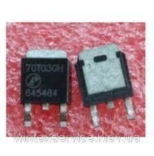 Транзистор AP60T03GH , 30V, 50A, TO-252 демонтаж CK-11(6) + DK-217 фото