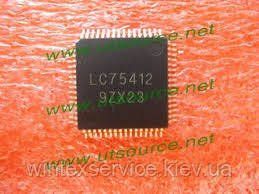 Мікросхема LC75412 QIP-64E СК-5 (6) фото