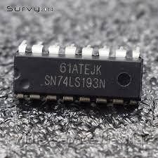 Микросхема SN74LS193N DIP-16 СК-13(8) фото