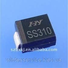 Діод Шотткі SS310 3А 100В DO-214AC ДК-47 фото
