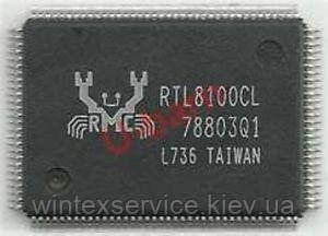 Микросхема RTL8100CL демонтаж СК-11(7) фото