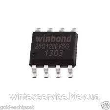 Мікросхема W25Q128FVSSIG 128M-BIT СК-6(8)+ дк(21) фото