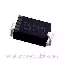 Диод Шоттки SR1100 (SS110) 1A/100V SMD CК-16(7) фото