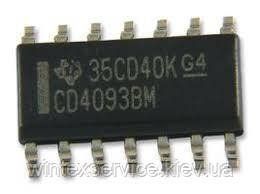 Мікросхема CD4093BM so-14 ДК-84 фото