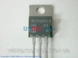 Транзистор RFP40N10 СК-6(7) + ДК-63 фото