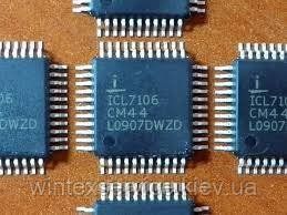 Мікросхема ICL7106CM44 QFP44 ДК-50+ СК-5 (10) фото