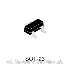 Транзистор MMBT5551 (G1) pnp 0.2A 40v ДК-9 фото