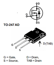 Транзистор IRFP460LC 20A 500V TO-247 ДК-38 фото
