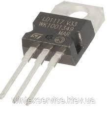 Мікросхема LD1117V33 TO-220 ДК-6 фото