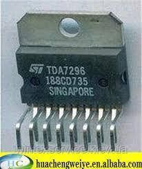 Мікросхема TDA7296 дк-5 фото