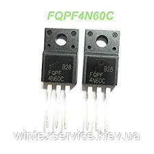 Транзиcтор FQPF4N60C TO-220F ДК-215 фото