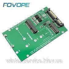 Универсальный Адаптер переходник MSATA + NGFF M. 2 B+M ключ 2 в 1 SSD на SATA 3 III ДК- фото