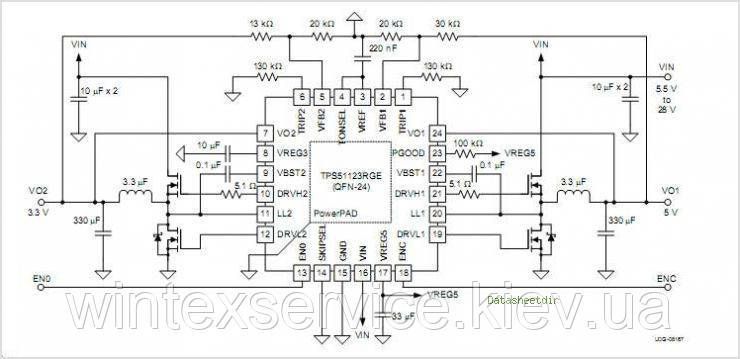 Микросхема TPS51123RGER-GP СК-5(10) фото